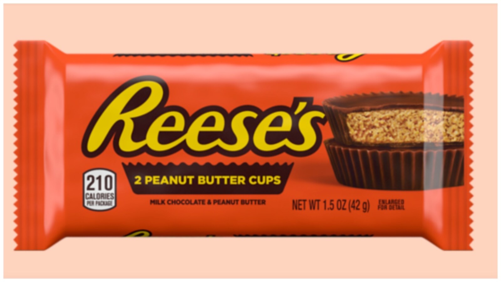 Reese's - 2 Peanut Butter Cups - White Hershey's