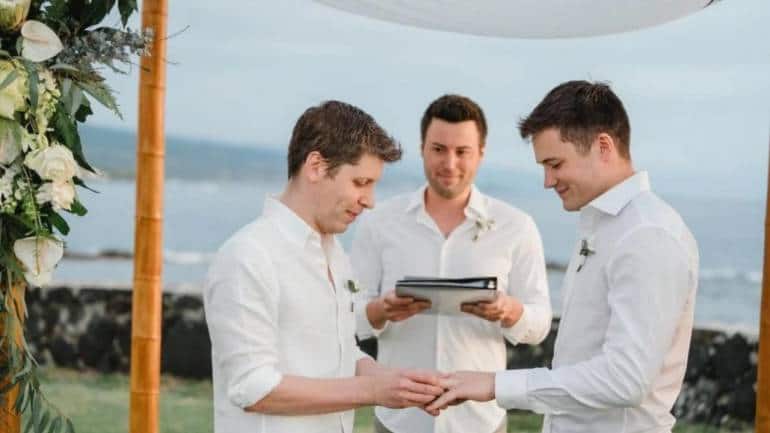 OpenAI's Sam Altman marries partner Oliver Mulherhin: report - Vimarsana News
