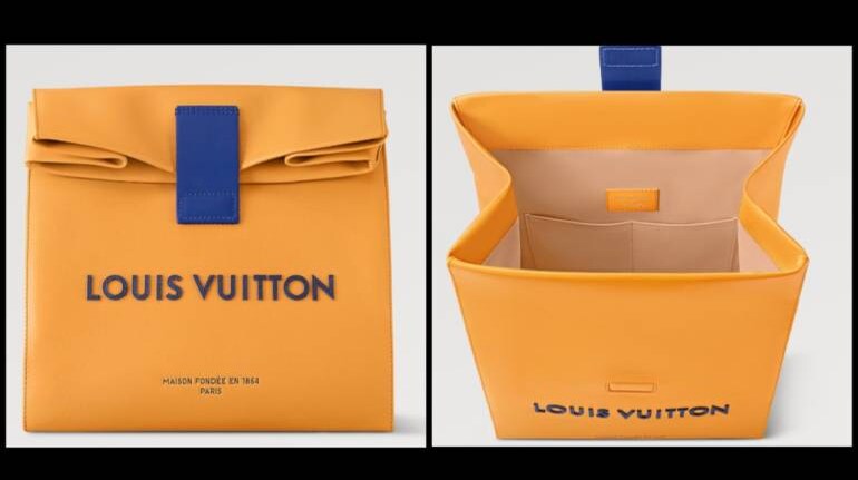 Louis Vuittons Latest Offering Is A Sandwich Bag Priced At Rs 28 Lakh 