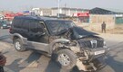 Narrow escape for PDP chief Mehbooba Mufti as vehicle meets with accident