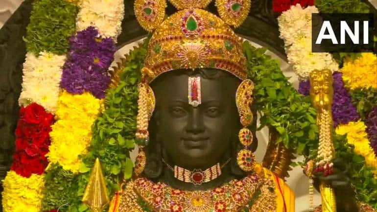 New Ram Lalla idol consecrated at Ayodhya temple, See Pics