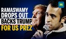Vivek Ramaswamy Suspends Presidential Bid, Backs Donald Trump