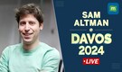 Live: How can technology amplify humanity? Sam Altman at WEF | Davos 2024