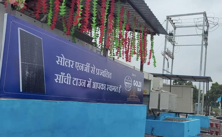 Sanchi in Madhya Pradesh. 