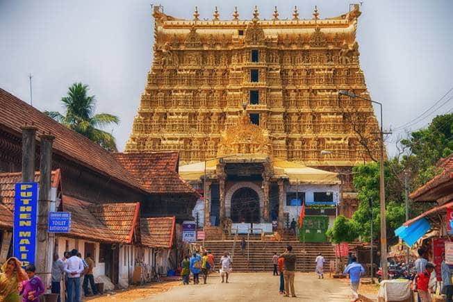 Sree Padmanabhaswamy temple, Thiruvananthapuram, Kerala. (Photo: Wikimedia Commons)
