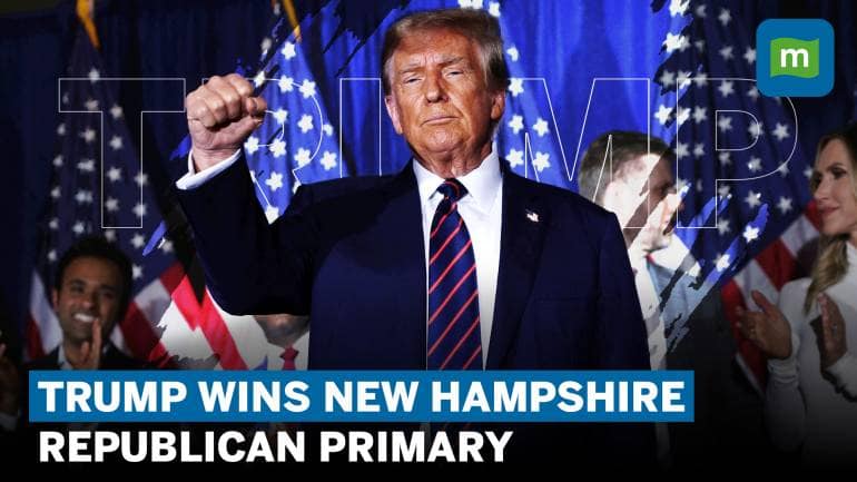 US Elections: Donald Trump Wins New Hampshire GOP Primary | Nikki Haley ...