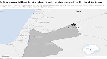 What is Tower 22, site of the attack on US troops in Jordan?