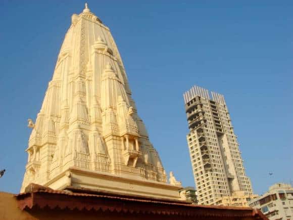 Walkeshwar temple at Malabar Hill, Mumbai. 