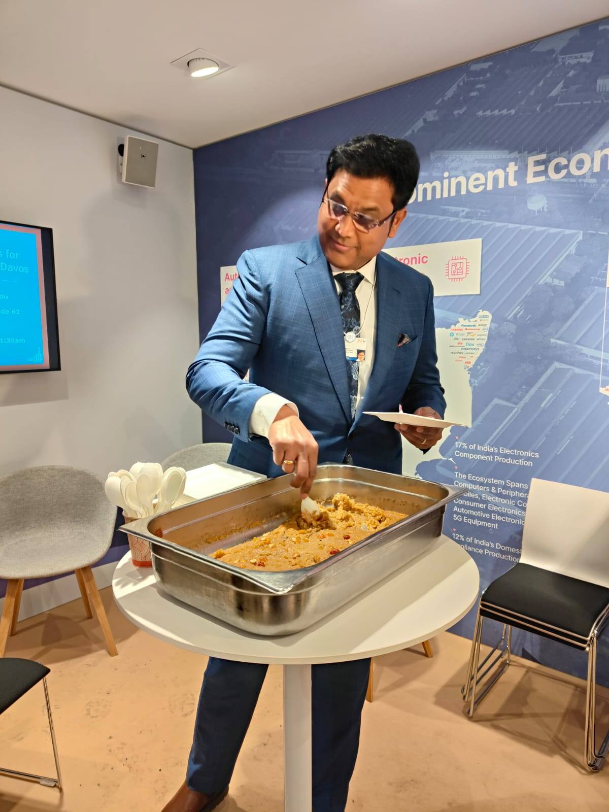 Davos 2024: From serving Pongal to singing state songs, Indian delegates talk business amid cultural celebrations