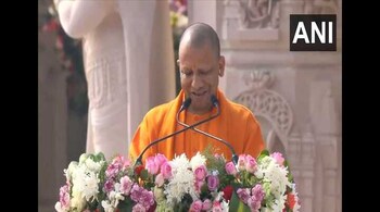 Yogi Adityanath addresses Ram Mandir consecration event