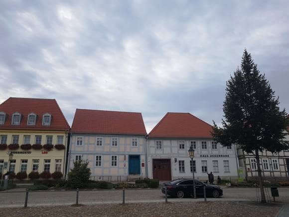 The historic town of Angermünde. (Photo: Khursheed Dinshaw)