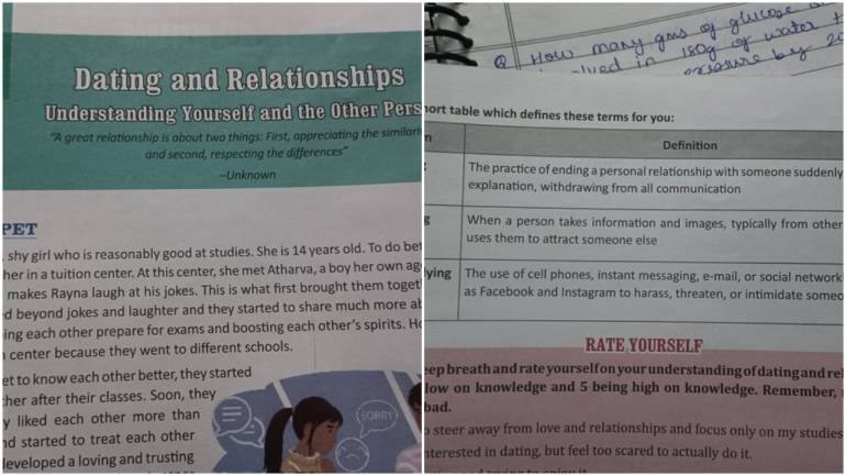 Class 9 CBSE textbook with chapter on dating and relationships goes viral. What Tinder India has to say - Vimarsana News