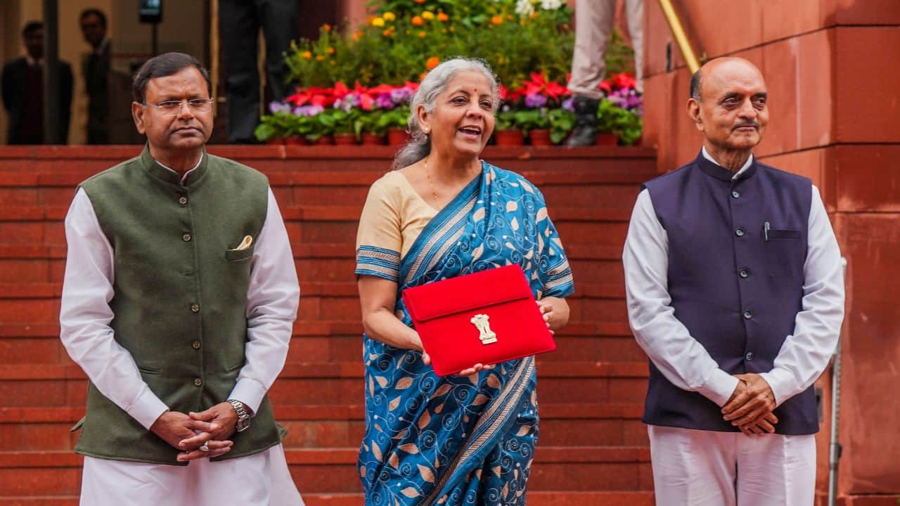 Nirmala Sitharaman sounds poll bugle in Budget 2024 speech: ‘resounding mandate’ Nirmala Sitharaman sounds poll bugle in Budget 2024 speech: ‘resounding mandate’