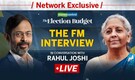 Finance Minister Nirmala Sitharaman's post budget interview with Rahul Joshi | NW18 Exclusive