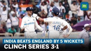 India vs England Test Series: India clinch 5-wicket victory | Shubman Gill and Dhruv Jurel shine