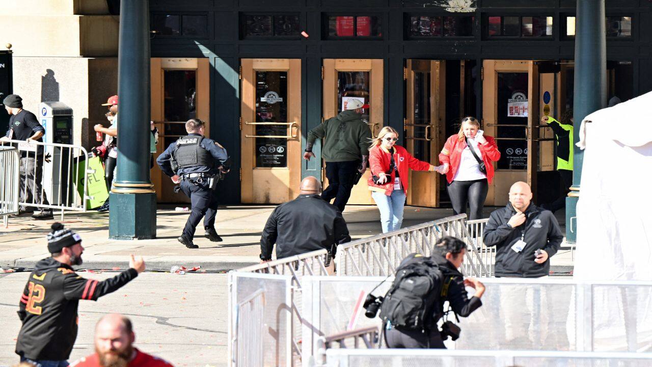 All of the Chiefs players, coaches and staff who attended the victory rally were accounted for and safe, the National Football League team said in a statement. (Credit: David Rainey-USA TODAY Sports via Reuters)