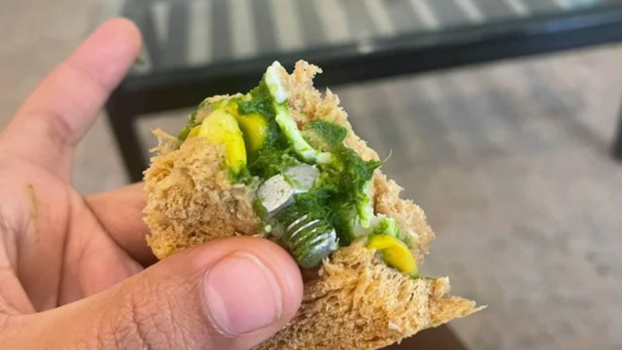 Indigo passenger finds screw in sandwich, slams airline for its response