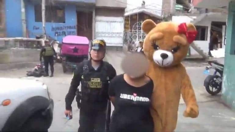 Cop dresses up as Valentine's Day teddy bear to lure out woman drug dealer - Vimarsana News