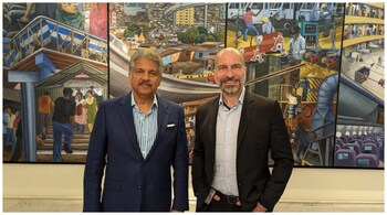 Anand Mahindra Dara Khosrowshahi