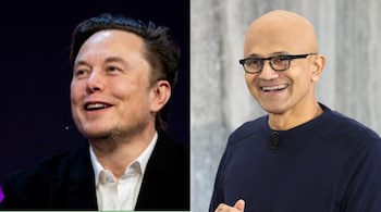 Elon Musk, Satya Nadella