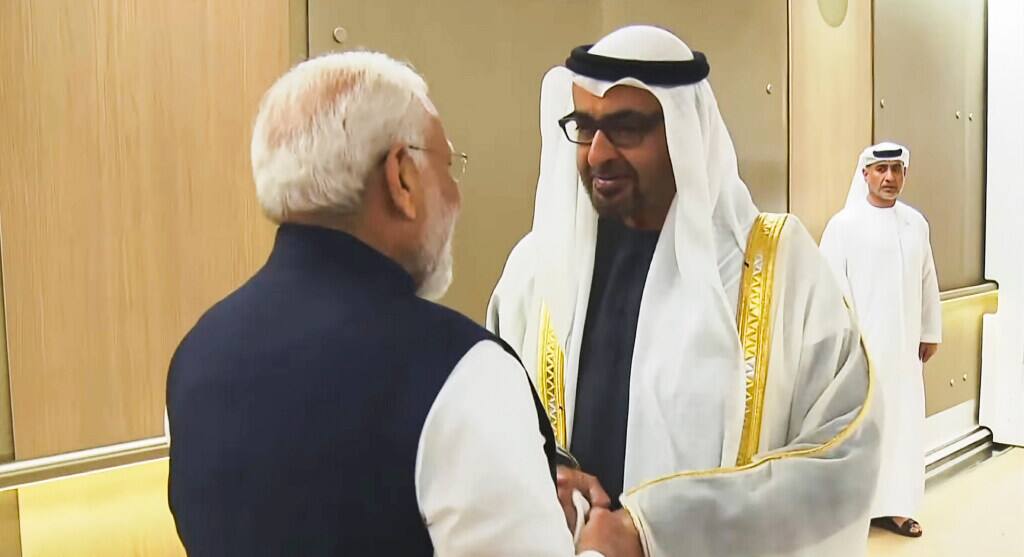 He also said he will address the members of the Indian community from all the Emirates of the UAE at a special event in Abu Dhabi.