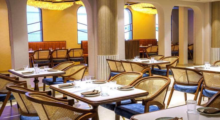 The interiors of Mool, in Mumbai.