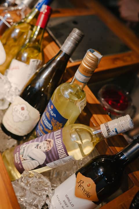 Wine in Progress, a new wine bar at The Courtyard