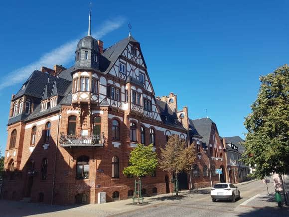The charming town of Schwedt in Brandenburg is the largest town of the Uckermark district, located near the river Oder, which forms the border with Poland. (Photo: Khursheed Dinshaw)