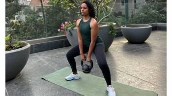 Shruti Shibulal says she works out five to six days a week, always in the morning, because it helps her to structure the rest of the day.