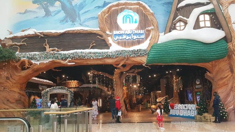Snow Abu Dhabi snow park. Photo: Khursheed Dinshaw)