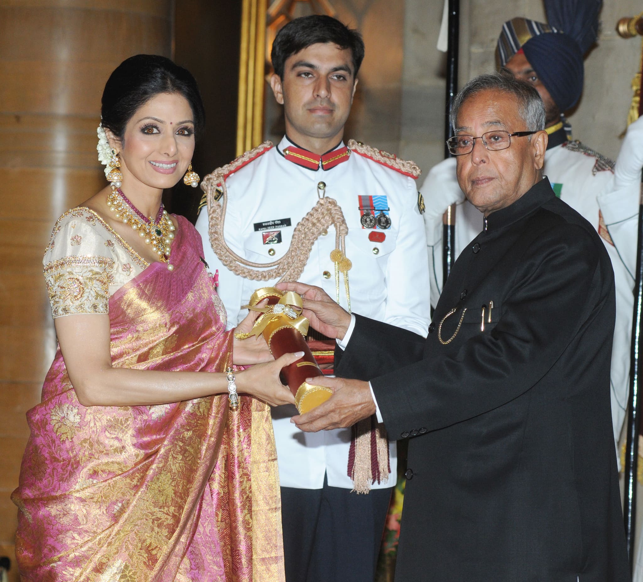 Sridevi got the Padma Shri in 2013. (Image via Wikimedia Commons)