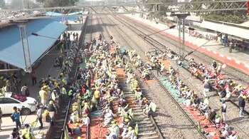 armers under the banner of the SKM and Kisan Mazdoor Morcha (KMM) have been camping at the Shambhu and Khanauri border points between Punjab and Haryana since February 13