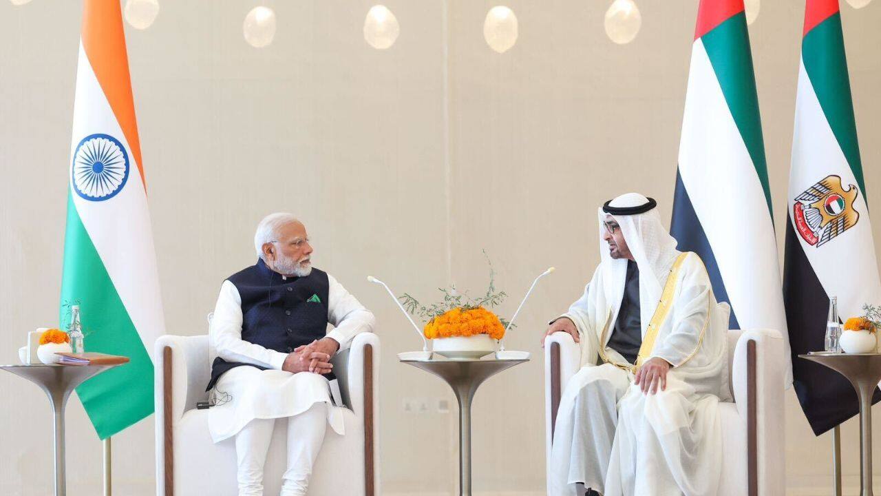 PM Modi arrives in UAE, launches UPI RuPay card service in Abu Dhabi