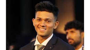 Yashasvi Jaiswal's left-handedness at the top of the batting order is a tremendous asset. He is also a terrific fielder, as those breaking in now have to be. (Photo via X Yashasvi Jaiswal @ybj_19)