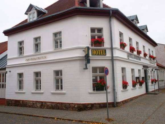 Zum Hungerstein restaurant in Angermünde.