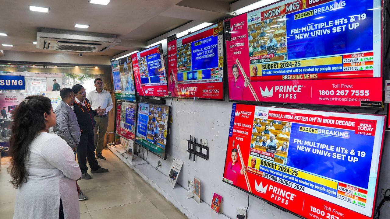 The finance minister also stated that 30 crore Mudra Yojana loans had been issued to women during the last ten years. (Image: PTI)