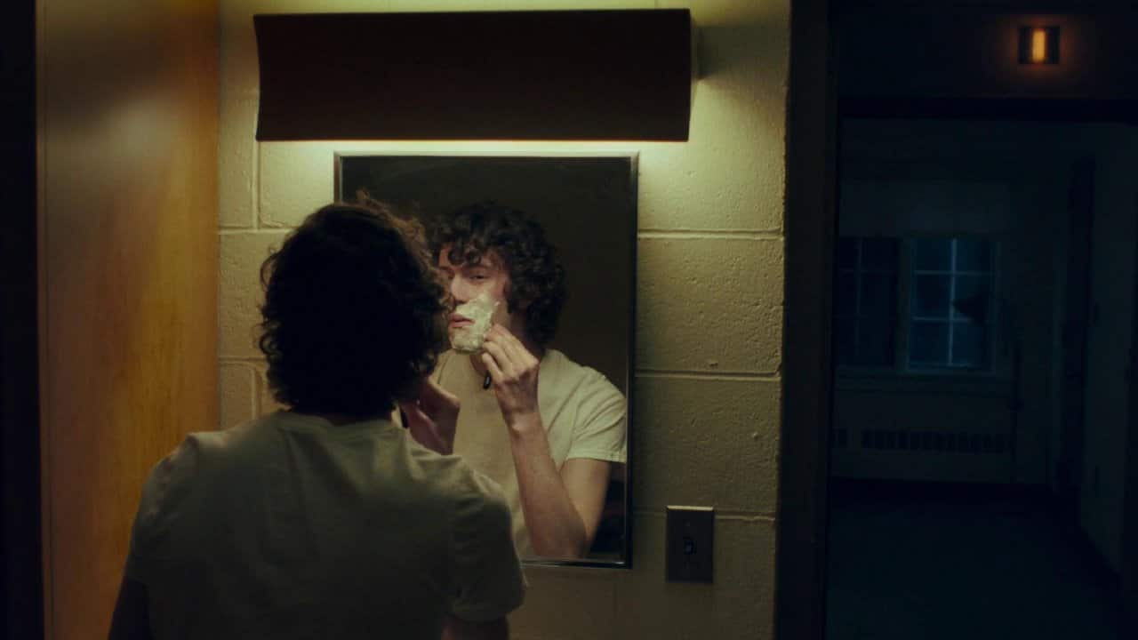 Dominic Sessa plays Angus Tully, a resentful, foul-mouthed student. (Image via X / @cinematogrxphy)