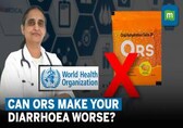 'Consume only WHO recommended ORS' l Normal ORS degrading your health l Dr Sivaranjani