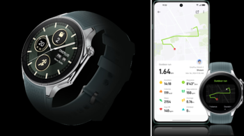 OnePlus Watch 2 has a 2.5D sapphire crystal cover that makes it more scratch-resistant. The watch chassis is fashioned in stainless steel.