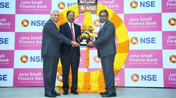 Jana Small Finance Bank's listing performance was below the anticipated 7% premium expected by analysts