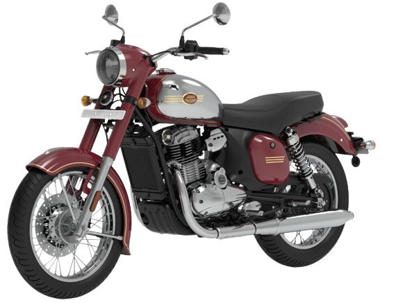 Bigger fenders, broader tyres, fatter seat give the 'new' Jawa 350 a better presence
