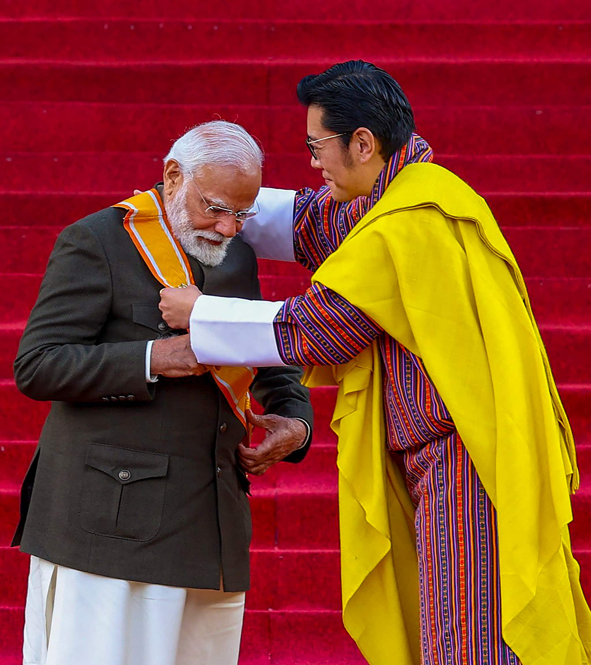PM Modi honoured in Bhutan