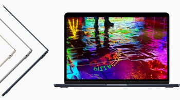 The 2022 MacBook Air is 11.3 mm thick, and weighs 1.24 kg, making it one of the lightest laptops right now. The 13.6-inch Liquid Retina display peaks at 500 nits.