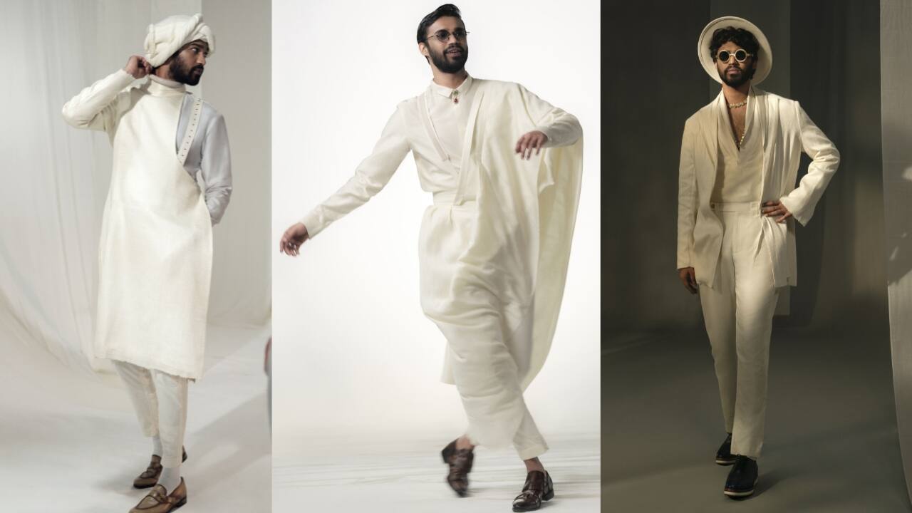 Babil's all-white look is a masterclass in styling for a cool, sophisticated wardrobe for summer