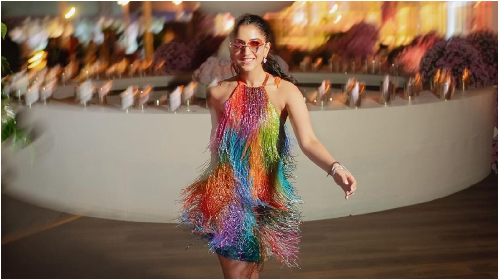 radhika merchant dress designer Radhika Merchant opts for another museum outfit after stunning in Versace  gown