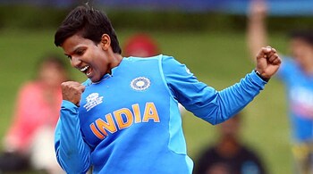 UP Warriorz's Deepti Sharma became the first Indian to pick up a hat-trick at the Women’s Premier League (WPL) in Delhi on Friday. (Photo: X)