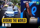 25-year-old Woman Sets World Record | First To Drive 30,000 km Around World In Electric Car