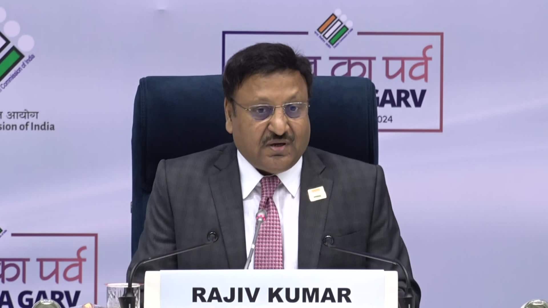 Over 68,000 monitoring teams, 1.5 crore polling and security personnel were involved in world's largest electoral exercise: CEC Rajiv Kumar.