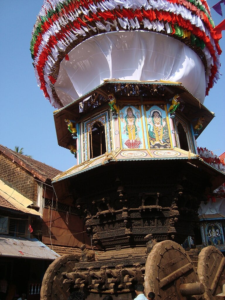 Gokarna Rath Yatra on Maha Shivaratri. (Photo via Wikimedia Commons)