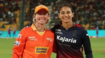 Gujarat Giants captain Beth Mooney (left) and Royal Challengers Bangalore captain Smriti Mandhana will face off in New Delhi on March 6.
